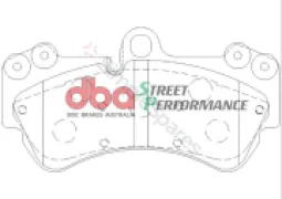 DBA Brake Pads Street Performance | Front Axle DB1676SP - Image 2