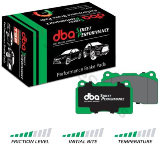 DBA Brake Pads Street Performance Suitable to DBABU3000 DB15323SP - DBA-DB15323SP