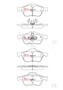 DBA Brake Pads Race Performance DB1500RP - Image 2