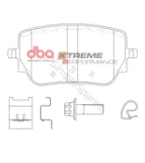DBA Brake Pads Xtreme Performance ECE R90 certified | Rear Axle DB15082XP - Image 2