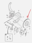Volvo BRAKE DISC KIT 31400569 - Image 3