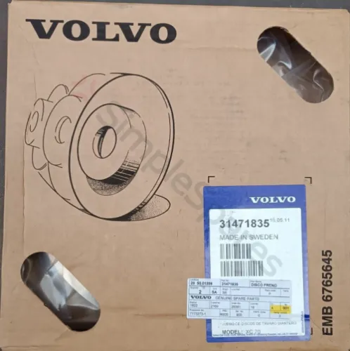 Volvo BRAKE DISC KIT 31471835 - VV-31471835