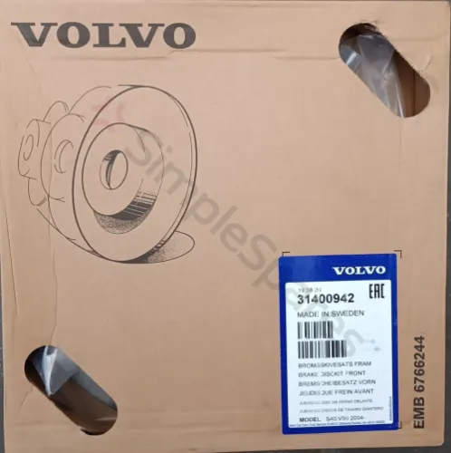 Volvo BRAKE DISC KIT 31400942 - VV-31400942