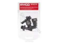 Ryco Fuel Water Separator, Accessory 9.89 Quick Connector Set - M16 Twin Pack - Can be used with any Catch Can RFA233 - Image 2
