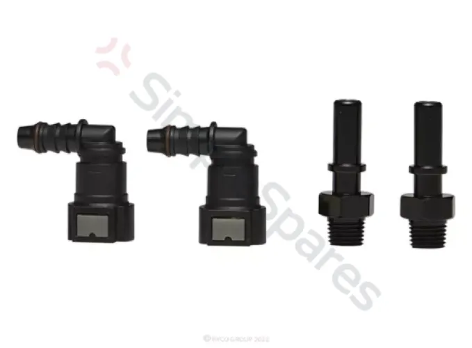 Ryco Fuel Water Separator, Universal - 9.89 quick connector set RFA225 - RYC-RFA225