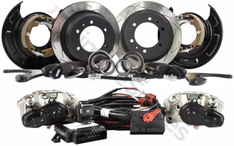 DBA Drum To Disc Conversion Kit With Electric Handbrake DBADC1002 - DBA-DBADC1002