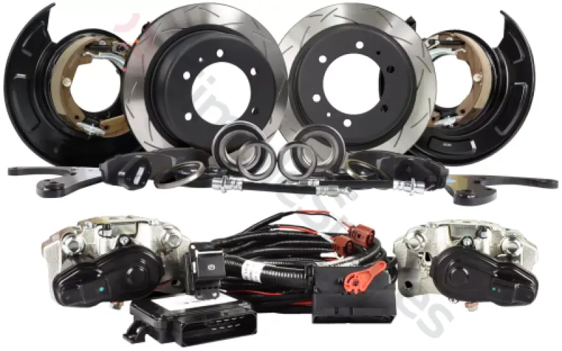 DBA Drum To Disc Conversion Kit With Electric Handbrake DBADC1002 - DBA-DBADC1002