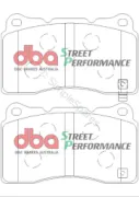 DBA Brake Kit - Street Series T2 Slotted & Street Performance Brake Pads (2x DBA654S-10 + DB1678SP) DBA654S-10-1678SP - Image 3