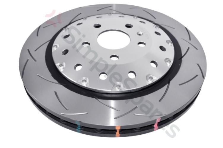 DBA 5000 series - T3 Slotted Silver Hat DBA53004SLVS - DBA-DBA53004SLVS