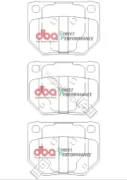 DBA Brake Kit - Street Series T2 Slotted & Street Performance Brake Pads (2x DBA653S + DB1220SP) DBA653S-1220SP - Image 3