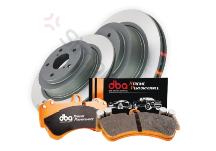 DBA Brake Kit - 4000 Series Plain & Xtreme Performance Brake Pads (2x DBA4654-10 + DB1678XP) DBA4654-10-1678XP - DBA-DBA4654-10-1678XP