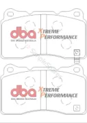 DBA Brake Kit - 4000 Series Plain & Xtreme Performance Brake Pads (2x DBA4654-10 + DB1678XP) DBA4654-10-1678XP - Image 3