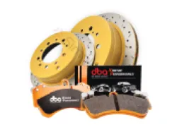 DBA Brake Kit - 4000 Series T3 Slotted & Xtreme Performance Brake Pads (2x DBA4786XS + DB1200XP) DBA4786XS-1200XP - Image 1