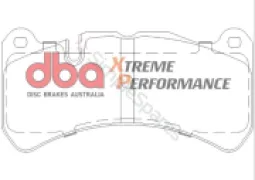 DBA Brake Kit - 4000 Series T3 Slotted & Xtreme Performance Brake Pads (2x DBA43050S-10 + DB1845XP) DBA43050S-10-1845XP - Image 3