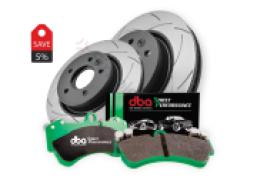 DBA Brake Kit - Street Series T2 Slotted & Street Performance Brake Pads (2x DBA2813S + DB1865SP) DBA2813S-1865SP - Image 1