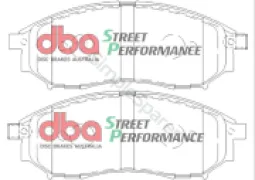 DBA Brake Kit - Street Series T2 Slotted & Street Performance Brake Pads (2x DBA2308S + DB1696SP) DBA2308S-1696SP - Image 2
